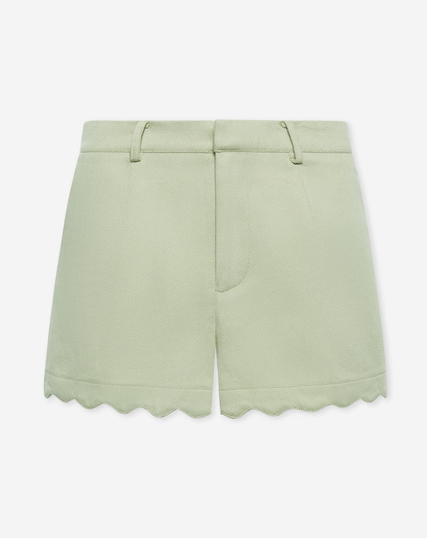 SCALLOPED EDGE SHORTS SALIEGROEN