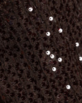 LOVA SEQUINS HALTER TOP BRUIN