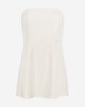 LORNA BANDEAU MINI DRESS CRÈME
