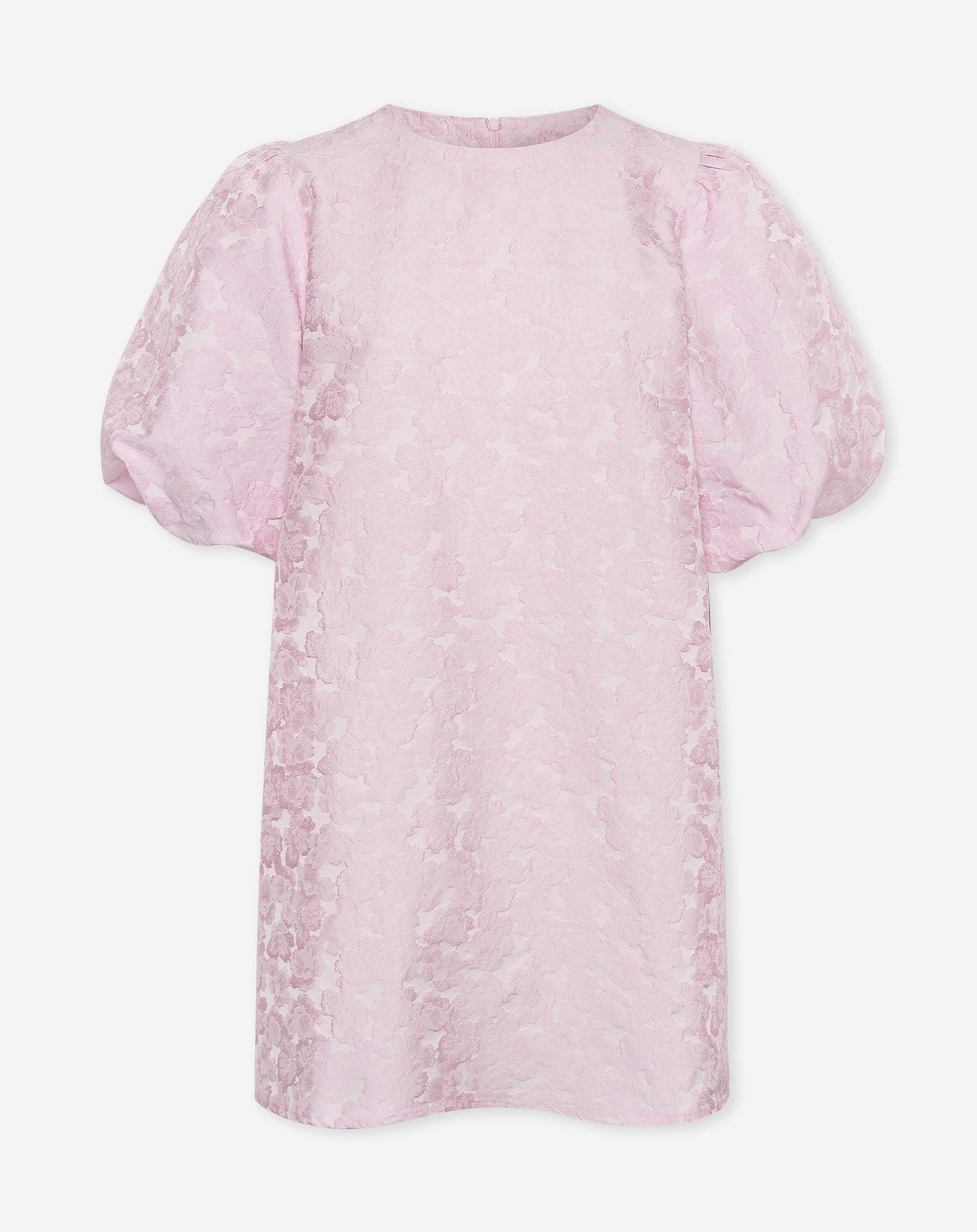 NOUK BALLOON SLEEVE DRESS ZACHT ROZE