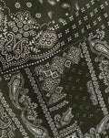 AMARI BANDANA LACE SHORTS GROEN