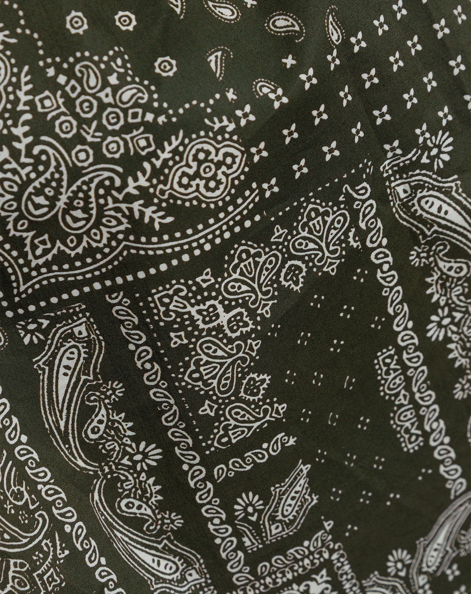 AMARI BANDANA LACE SHORTS GROEN
