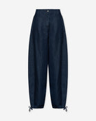 FLOWY BALLOON JEANS DARK BLUE