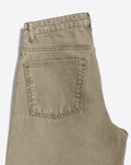AIMEE BARREL LEG JEANS OLIVE GREEN