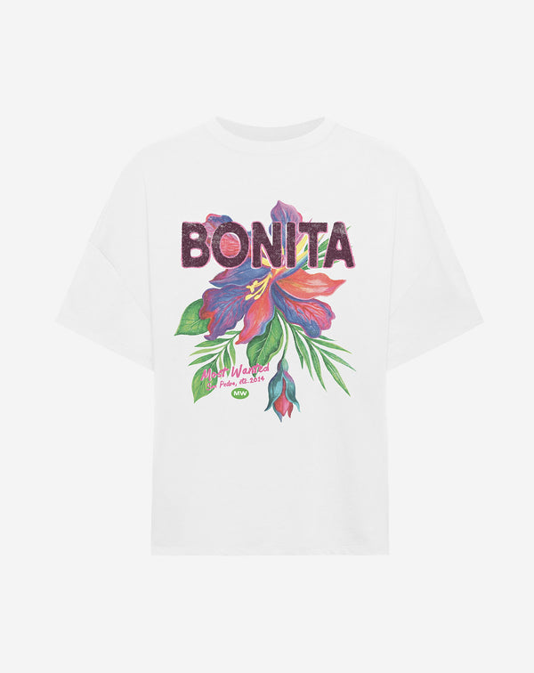 BONITA OVERSIZED TEE CRÈME