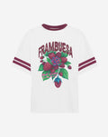 FRAMBUESA OVERSIZED ARTWORK TEE CRÈME