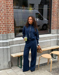 SCUBA PIPING PANTS DONKERBLAUW