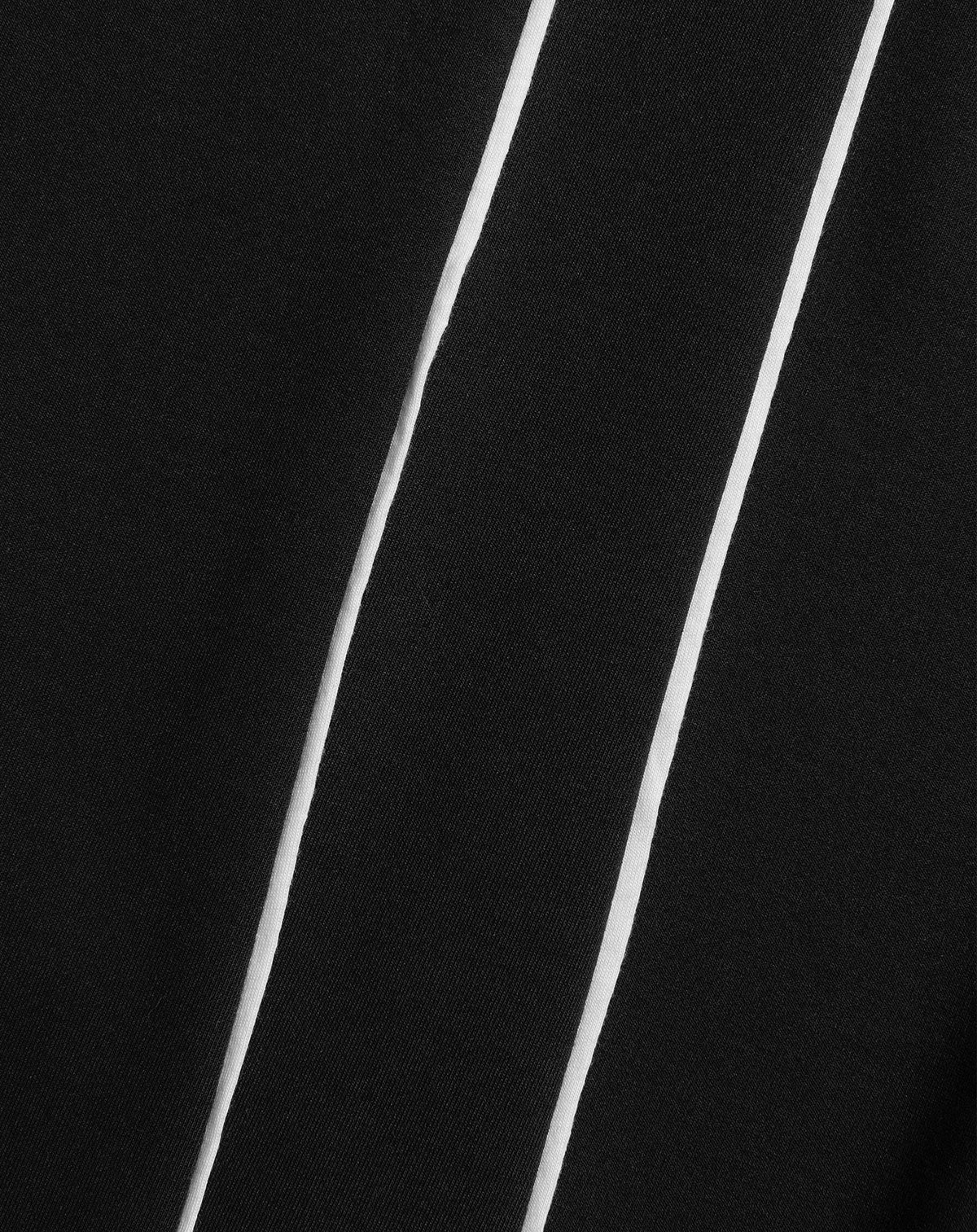 SCUBA PIPING ZIP SWEAT ZWART
