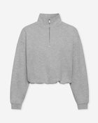 SCUBA HALFZIP BALLOON SWEAT GRIJS MELANGE