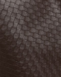 LIRA BRAIDED FAUX LEATHER PANTS PETITE BROWN