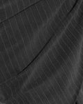 SUZ SCARF PANTALON PIN STRIPE GRIJS