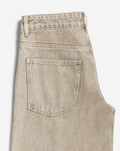 RIVER BARREL LEG JEANS BEIGE
