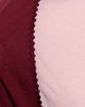 CONTRAST RAGLAN TAPE OVERSIZED LONGSLEEVE TEE PINK 1