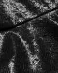 SHIVA FAUX SNAKE LEATHER PANTS PETITE BLACK