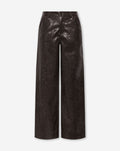 SHIVA FAUX SNAKE LEATHER PANTS BRUIN