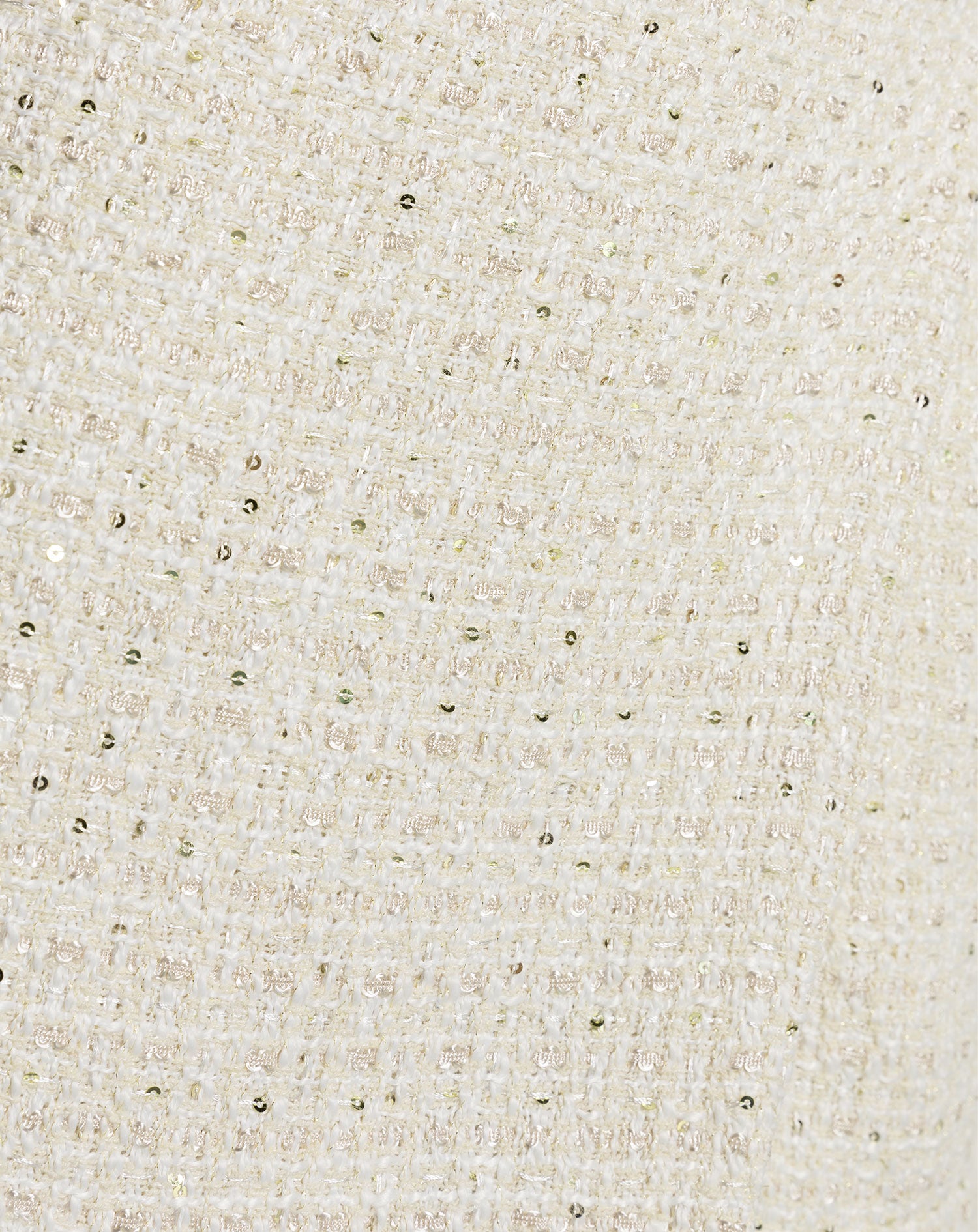 PAILLETTEN-BOUCLE-SKORT BEIGE