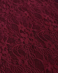 MADDIE LACE TOP BURGUNDY