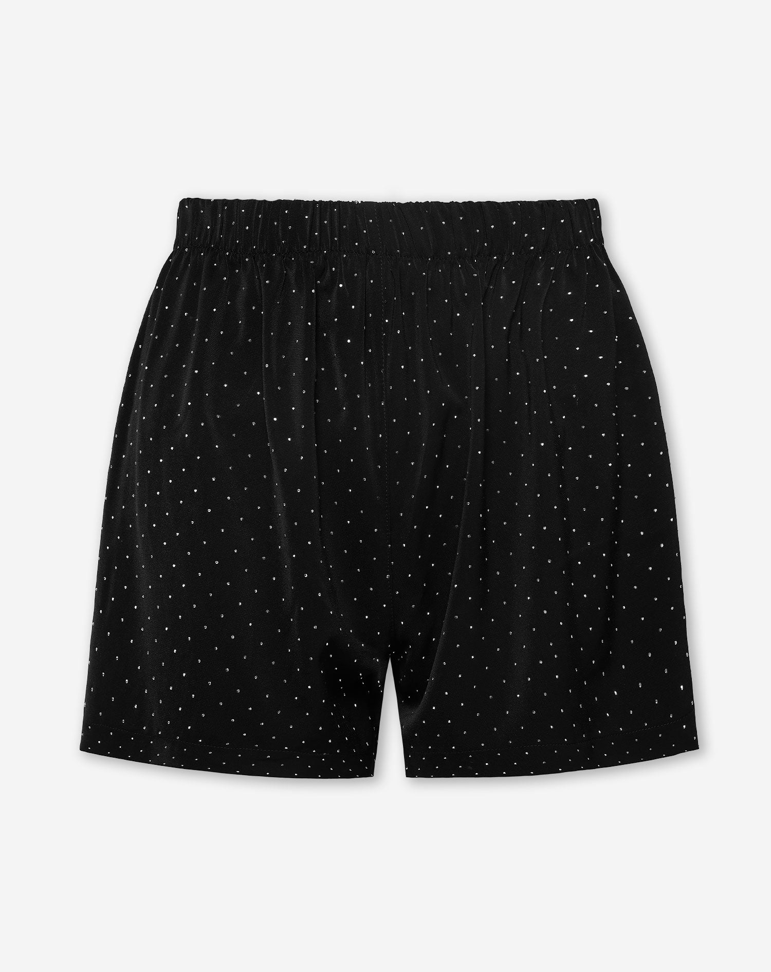 NINA ALLOVER DIAMONDS SHORTS BLACK