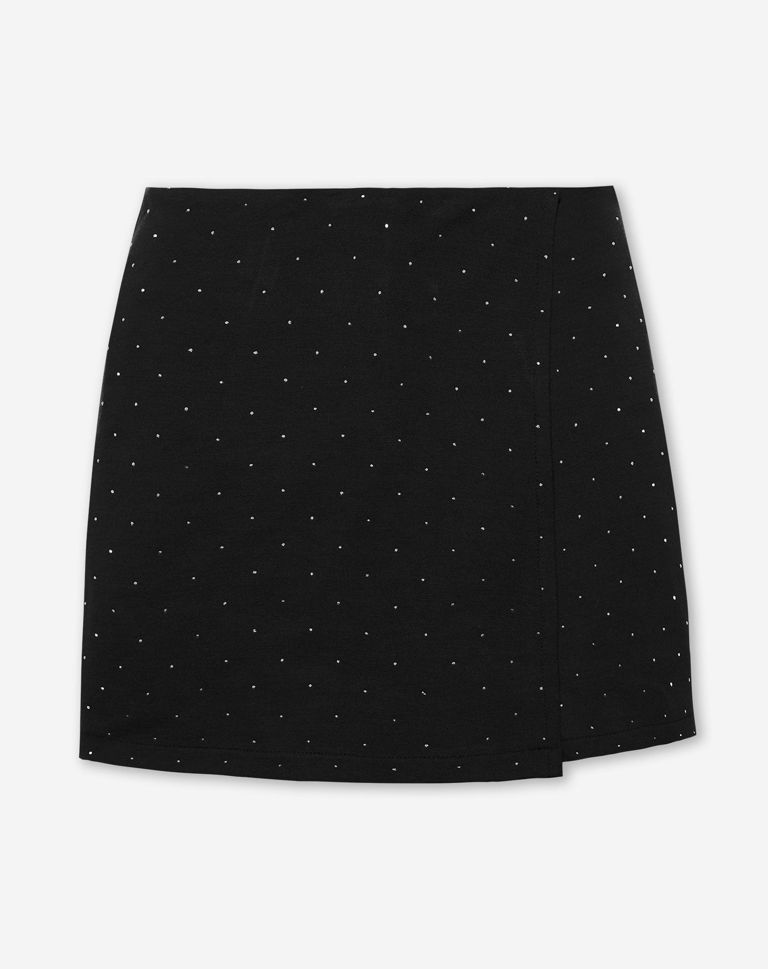 SANNE DIAMOND STUDS SKORT BLACK