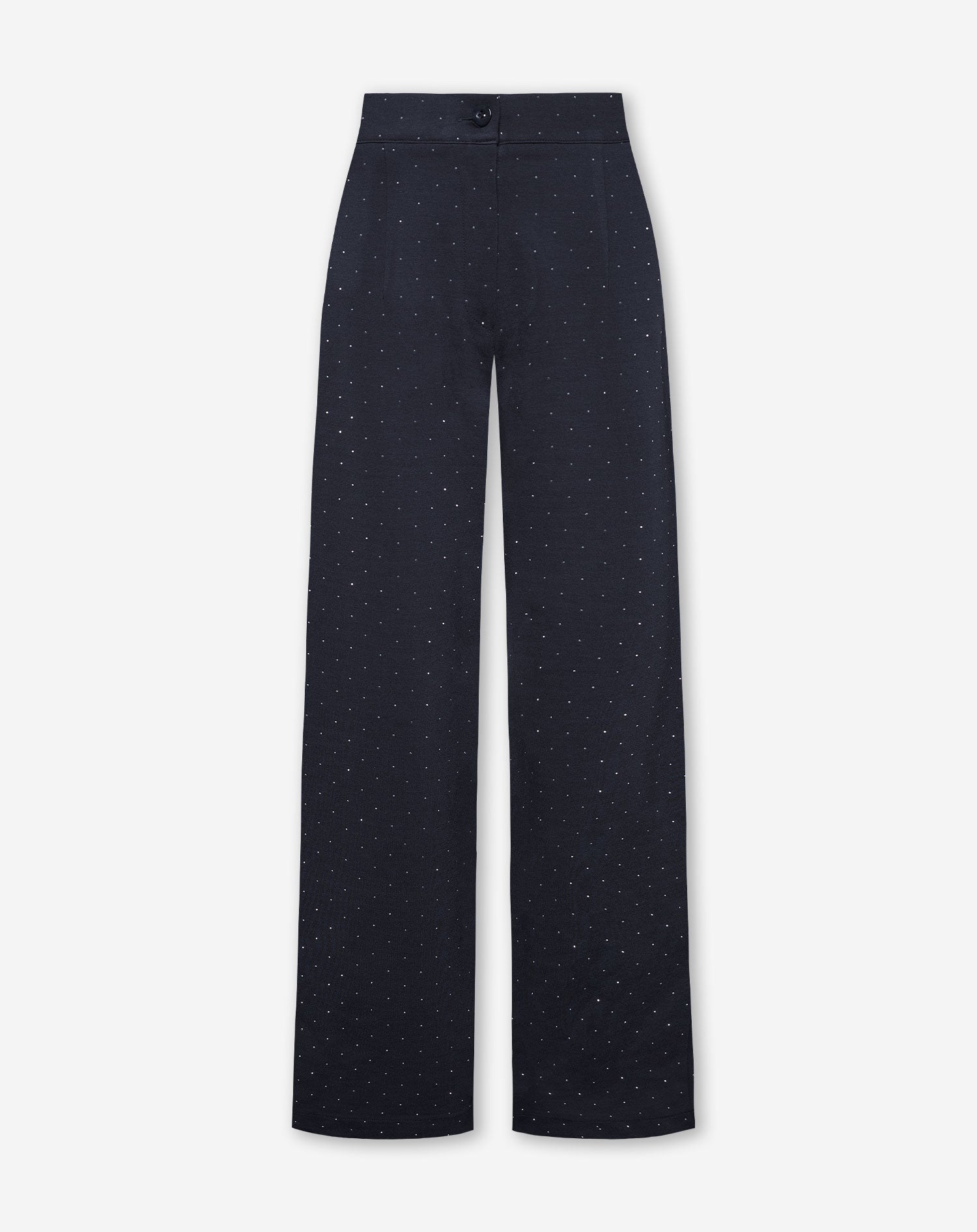 SANNE DIAMOND STUDS STRAIGHT LEG PANTALON NAVY