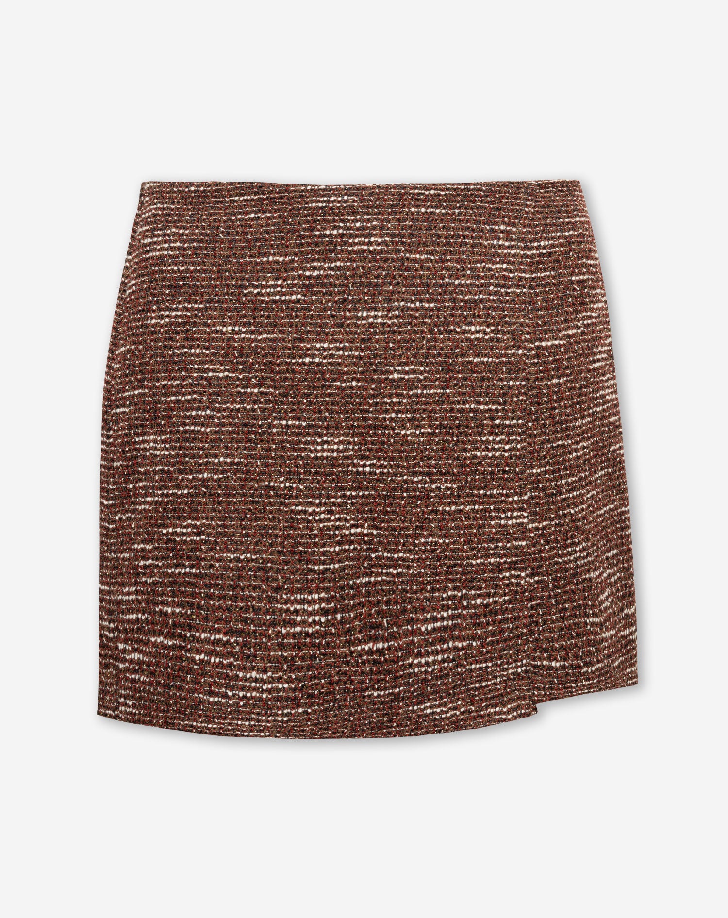 JANE BOUCLE SKORT BURGUNDY