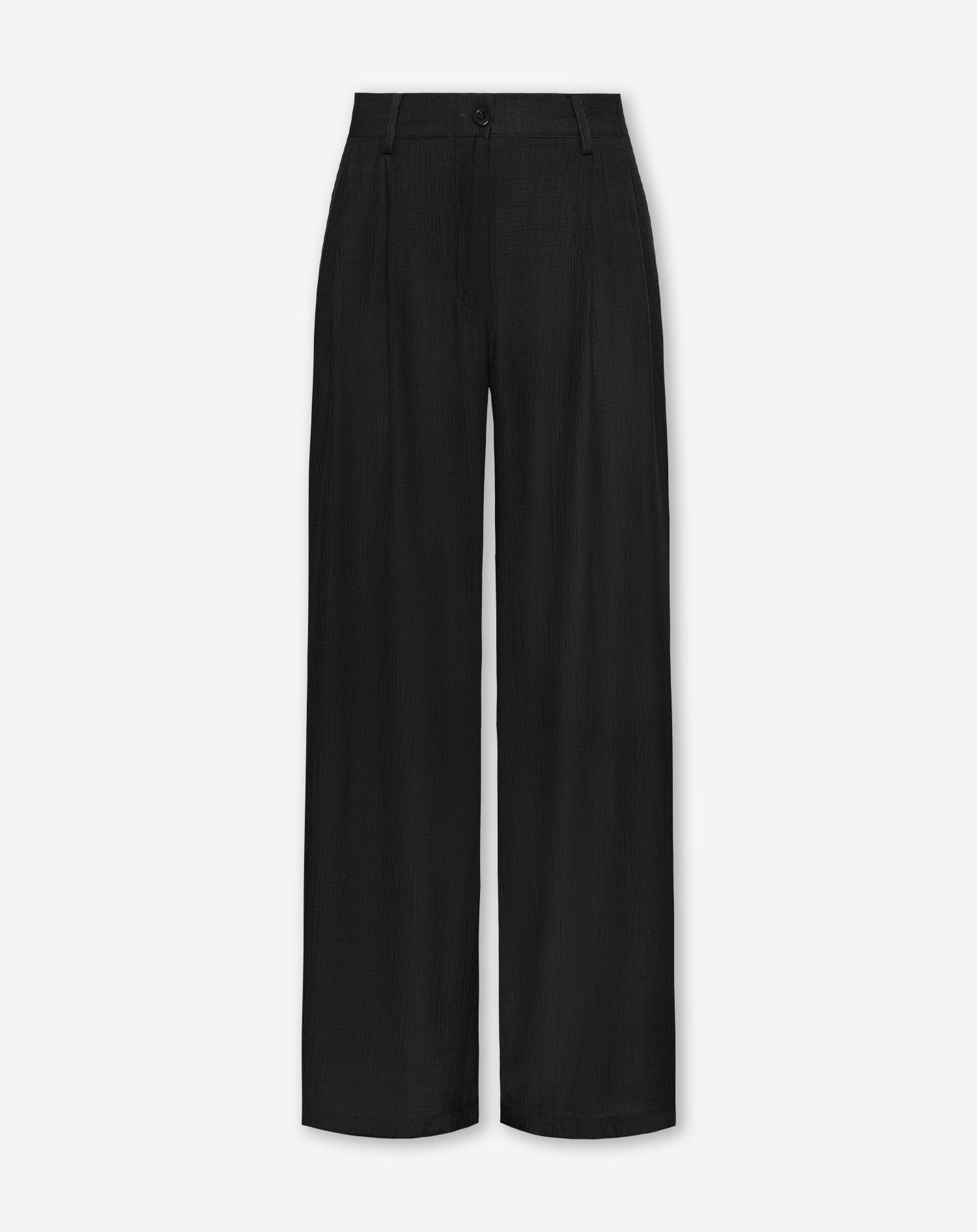 VIVIAN VISCOSE PANTALON ZWART