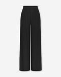 LUNA VISCOSE PANTS ZWART