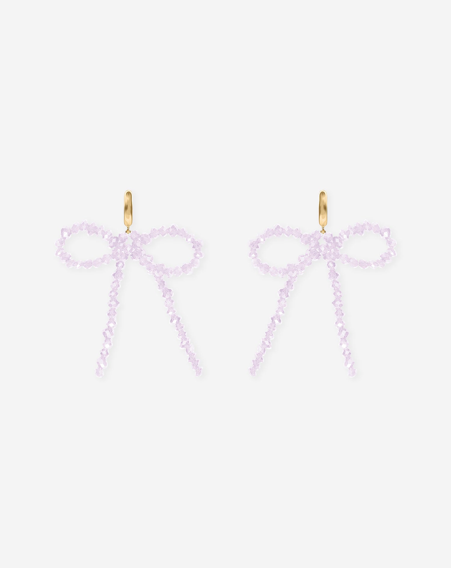 BOW BEADS EARRINGS LICHTROZE