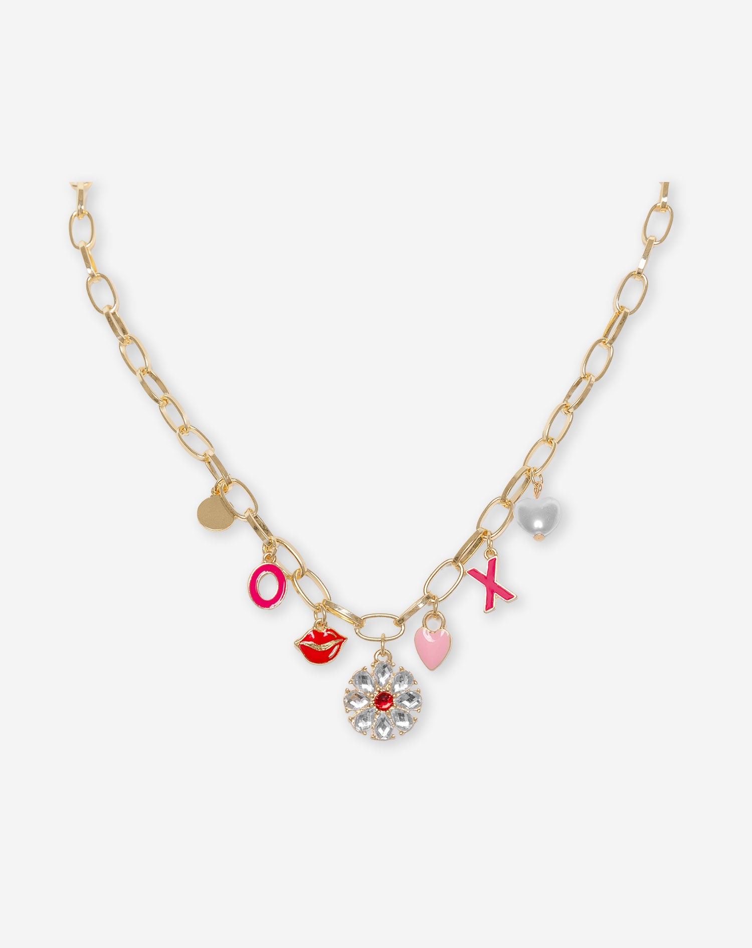 LOVY CHARM NECKLACE GOLD