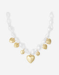 CHUNKY PEARLCHARM NECKLACE