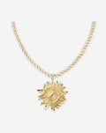SUNFLOWER CORD NECKLACE BOTERGEEL