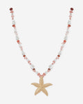ROSA SEASTAR BEADS NECKLACE ROZE