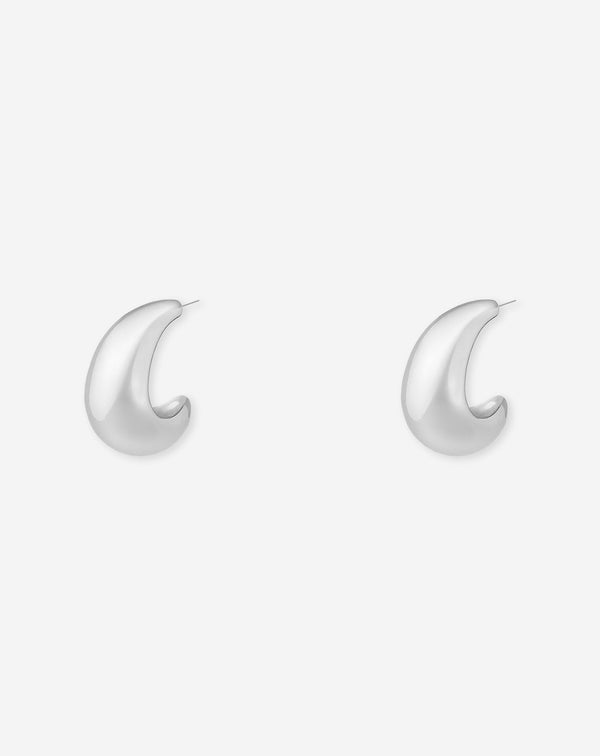 TEARDROP HOOP EARRINGS