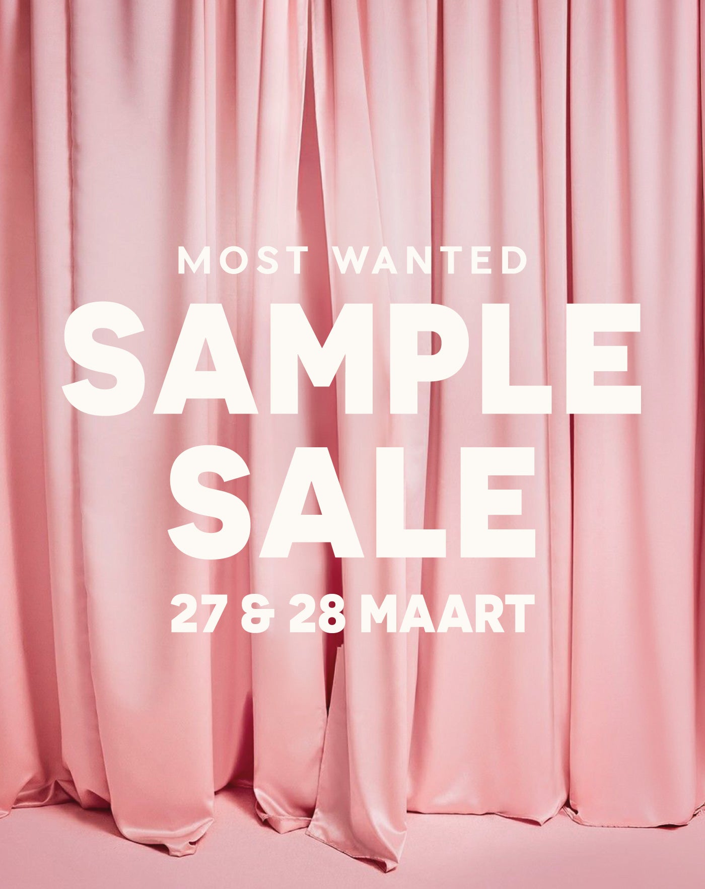 MOST WANTED SAMPLE SALE