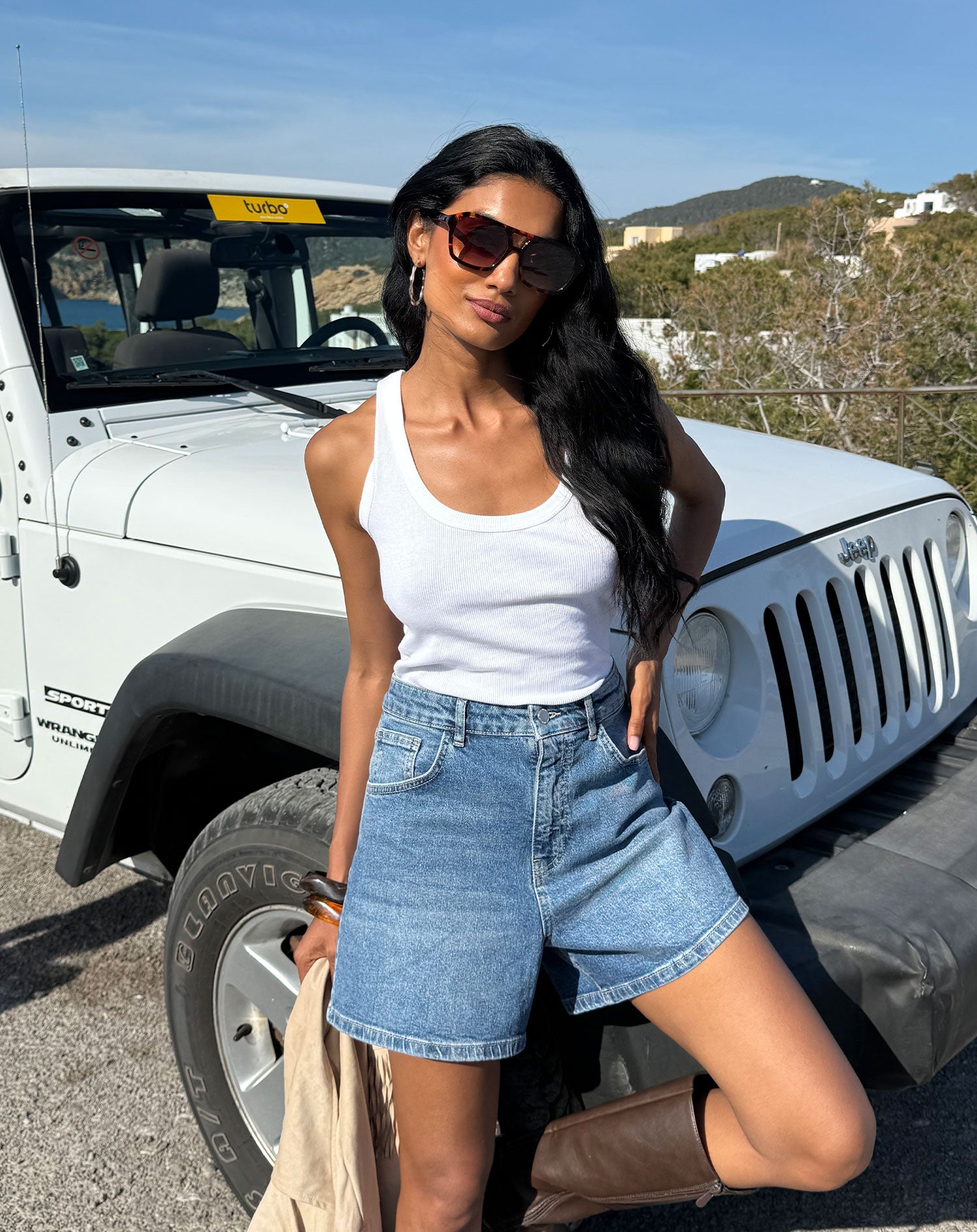 OVERSIZED PILOT SUNGLASSES BRUIN