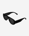 OVERSIZED AVIATOR SUNGLASSES ZWART