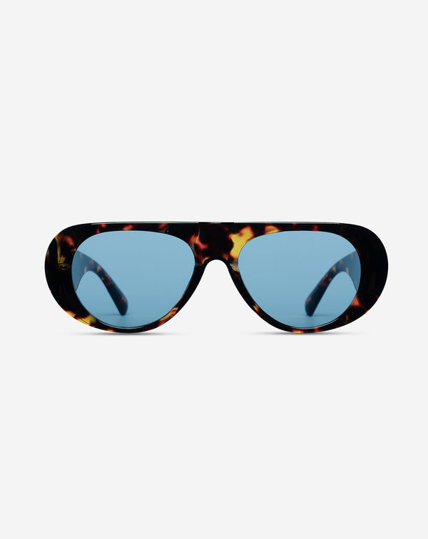 OVERSIZED AVIATOR SUNGLASSES BRUIN