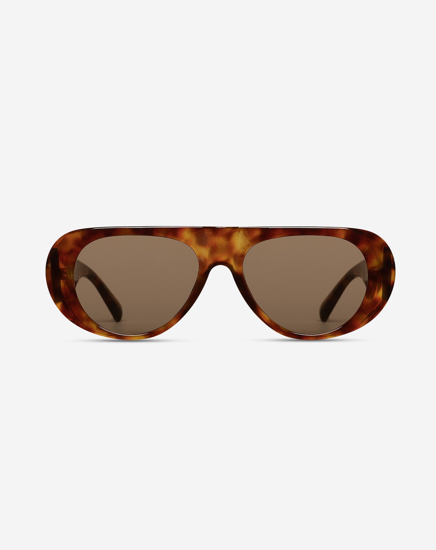 OVERSIZED AVIATOR SUNGLASSES LICHTBRUIN