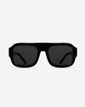 OVERSIZED SQUARE SUNGLASSES ZWART