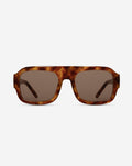OVERSIZED SQUARE SUNGLASSES LICHTBRUIN