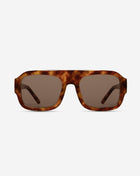OVERSIZED SQUARE SUNGLASSES LICHTBRUIN