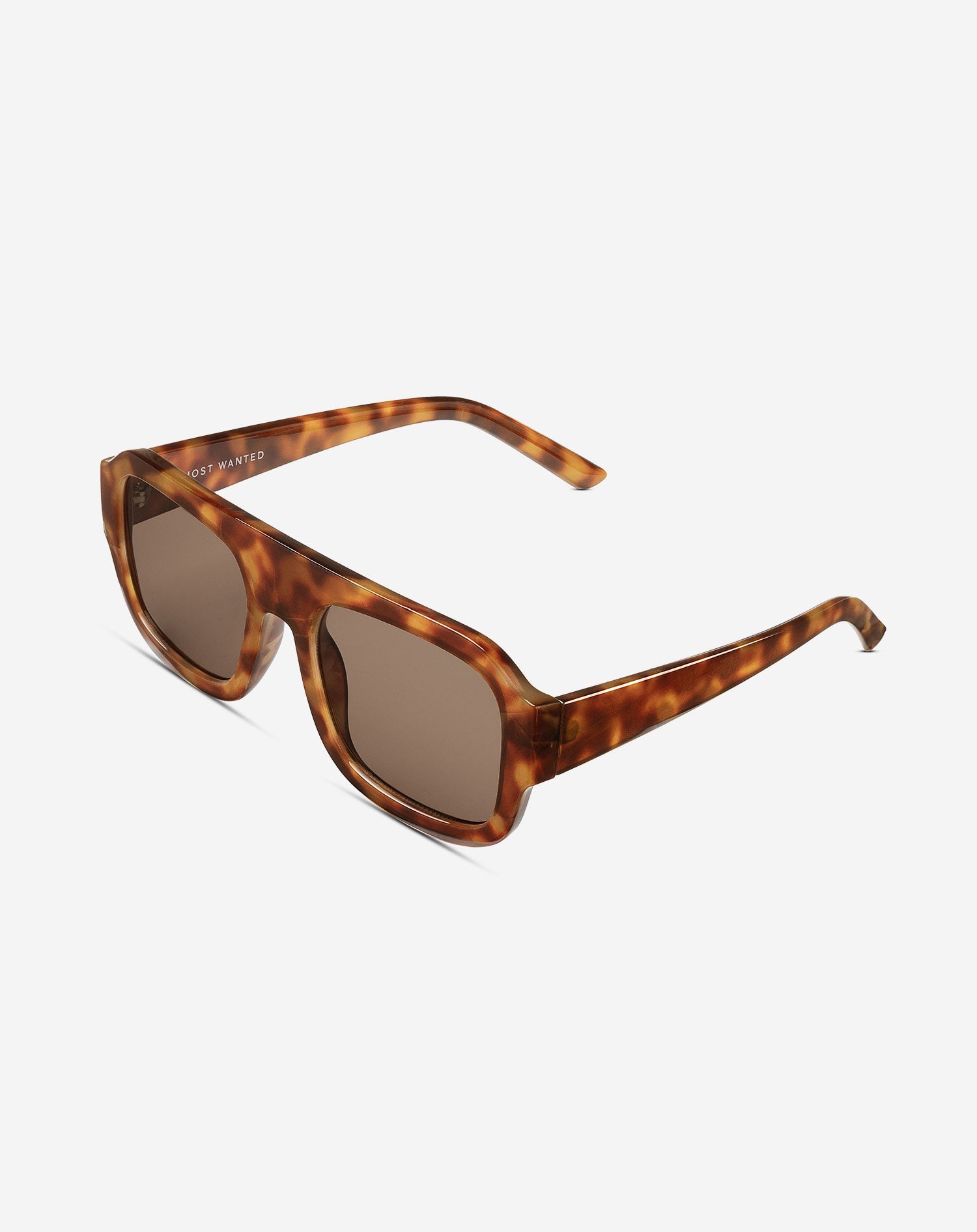 OVERSIZED SQUARE SUNGLASSES LICHTBRUIN