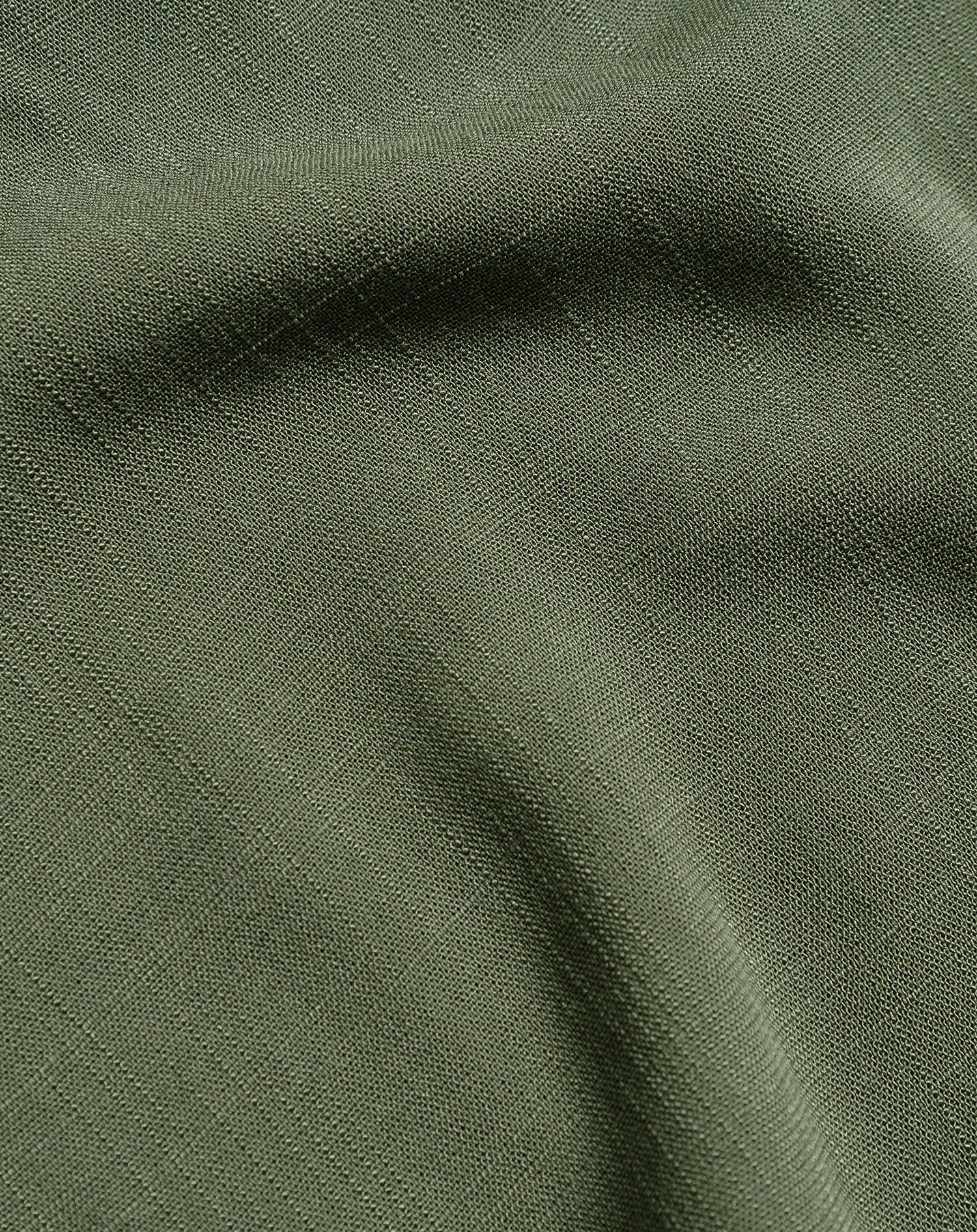 LUNA VISCOSE TOP OLIJFGROEN