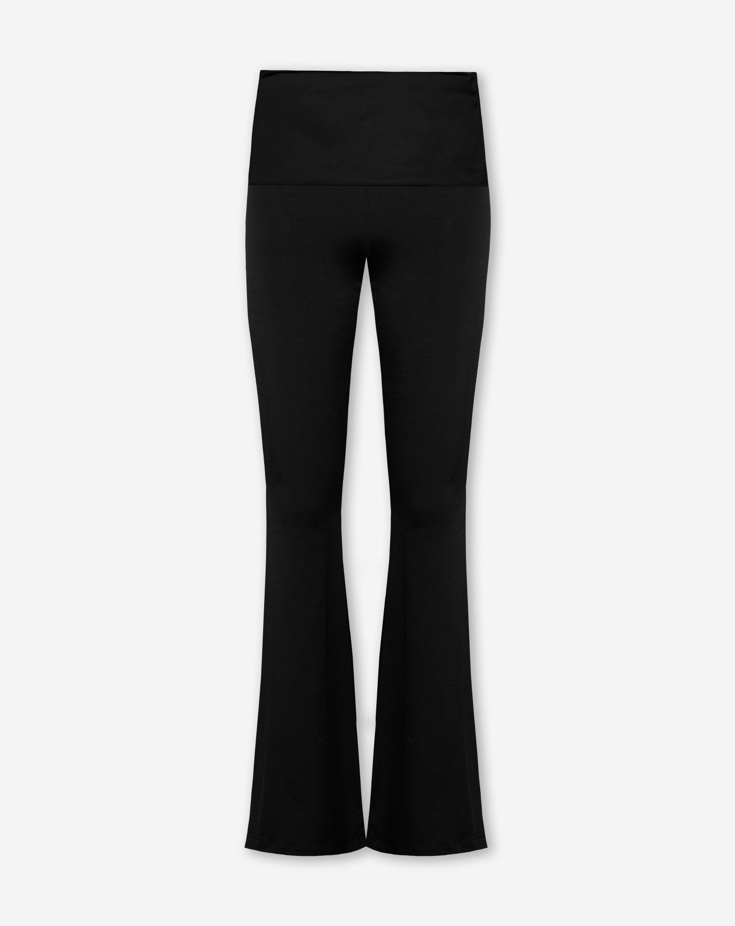 YOGA FLARED PANTS BLACK