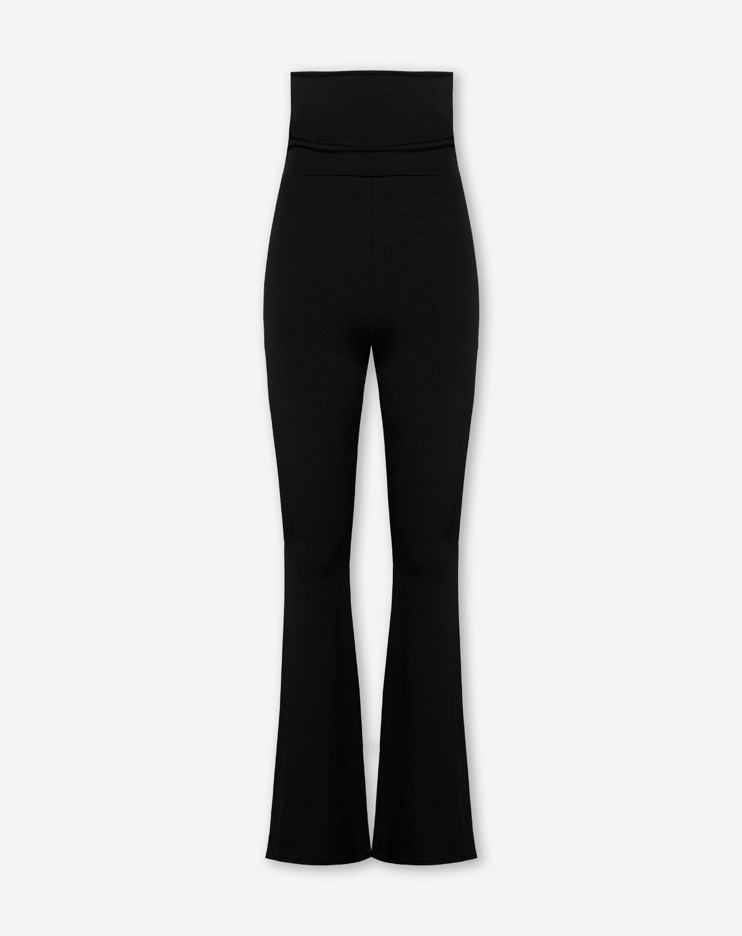 YOGA FLARED PANTS BLACK