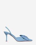 LYNN BOW HEELS BLUE