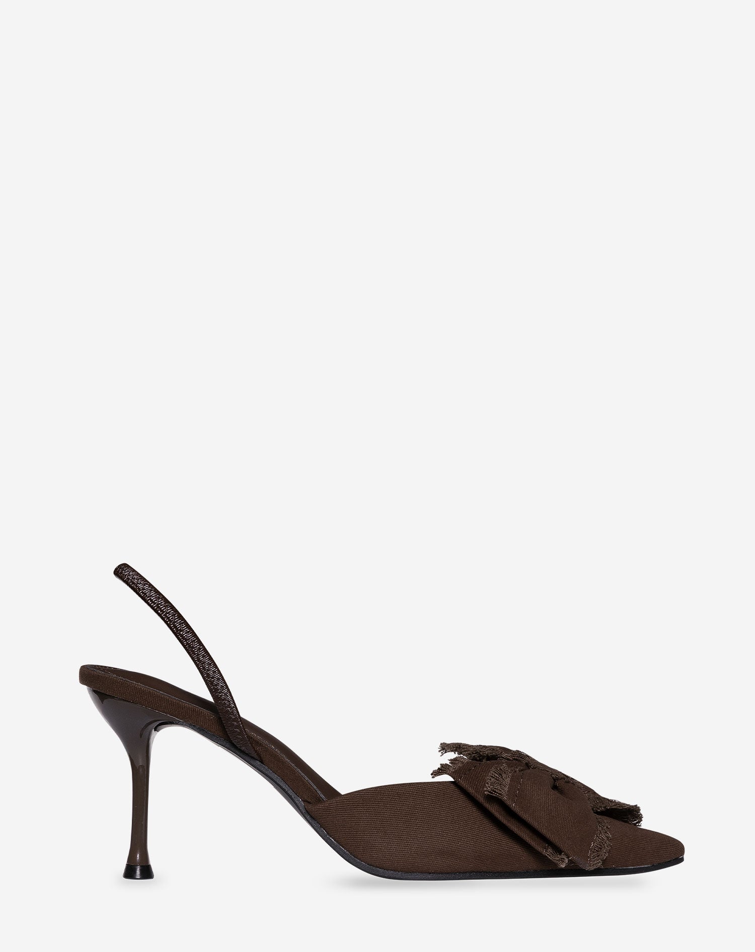 LYNN BOW HEELS BROWN