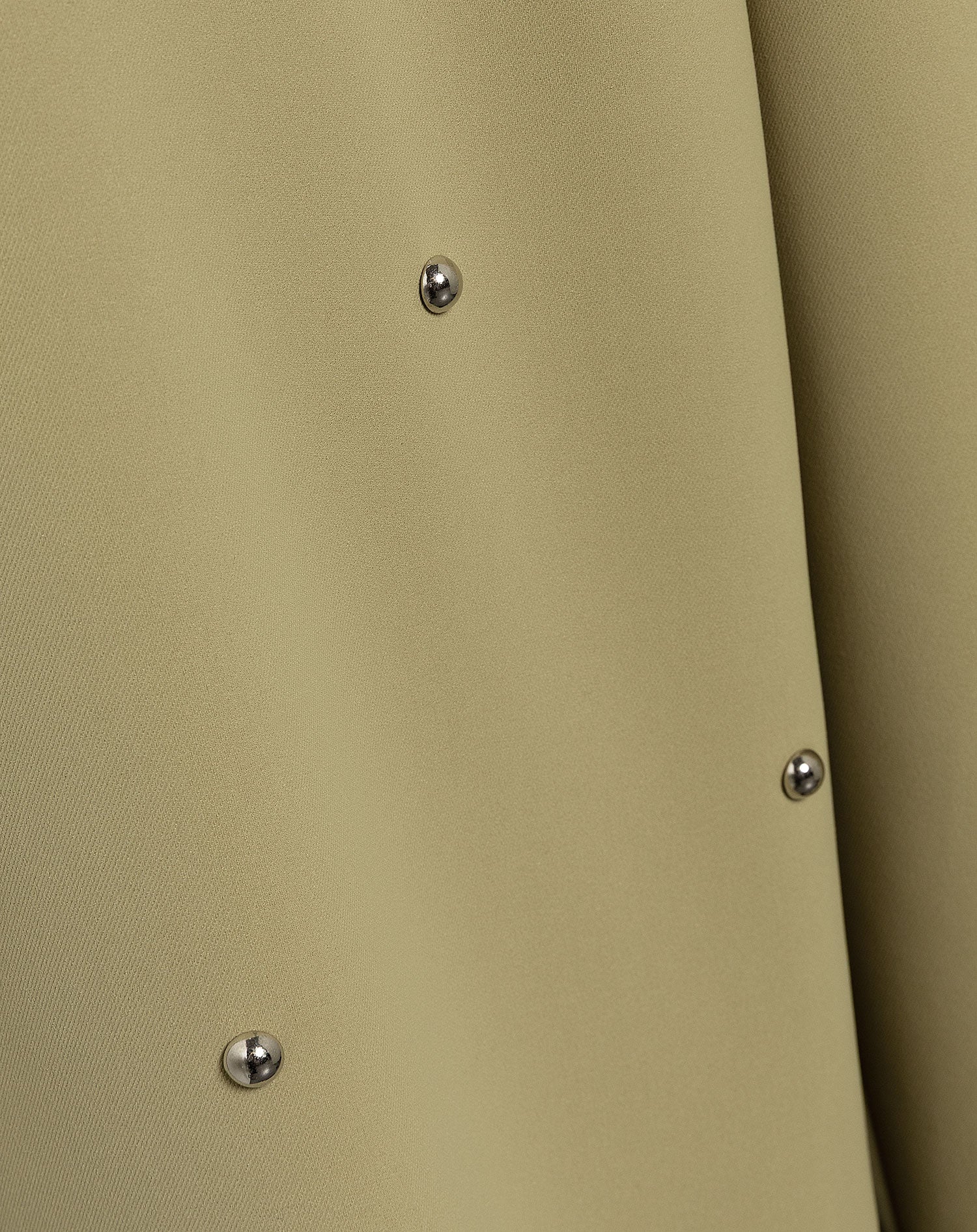 FLO BUBBLE STUD STRAIGHT LEG PANTALON  LICHT OLIJFGROEN