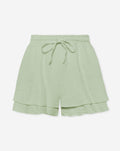 TARA MOUSSELINE SHORTS SAGE GREEN