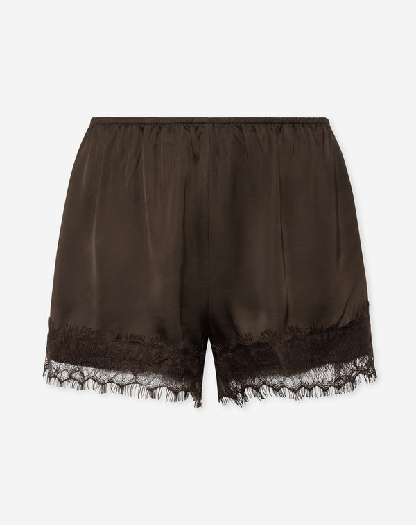 FENNA LACE SHORTS BRUIN